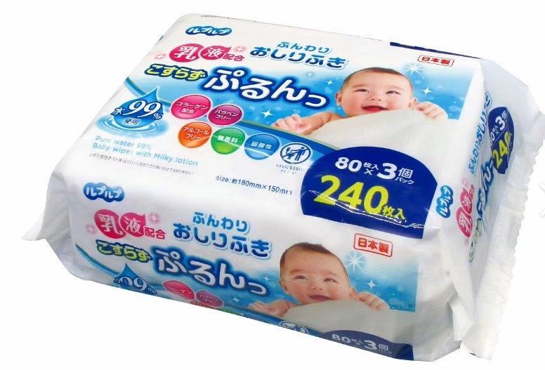 Spn Value Packed Lint Free Newborns Skin Care Rose Cleansing & Moisturizing Baby Wet Towel Wipes Soft Cotton RO Water Nourish Aloe Vera Vitamin E Wet Tissue