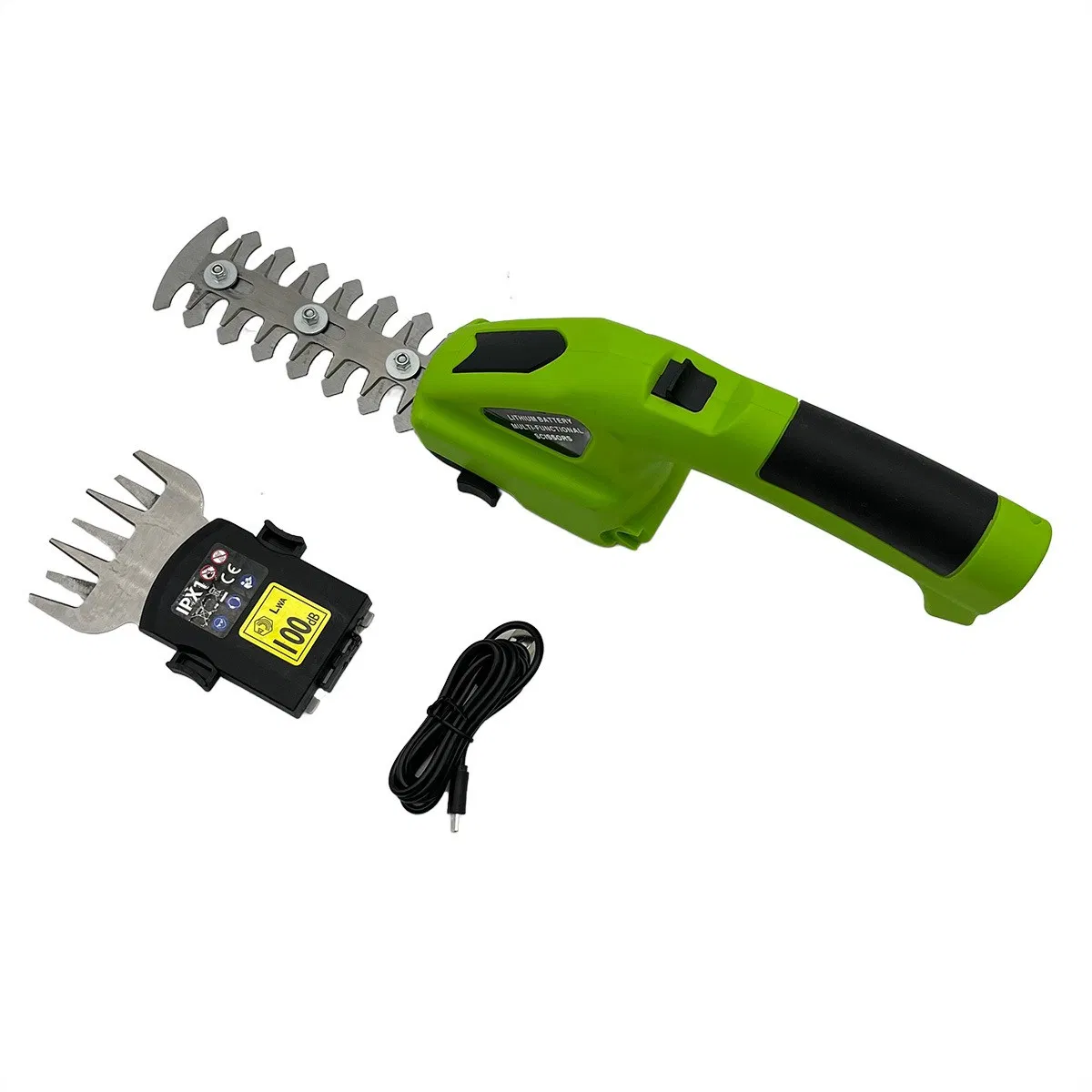 7.2V 1300mAh Electric Hedge Trimmer for Garden Shrubs
