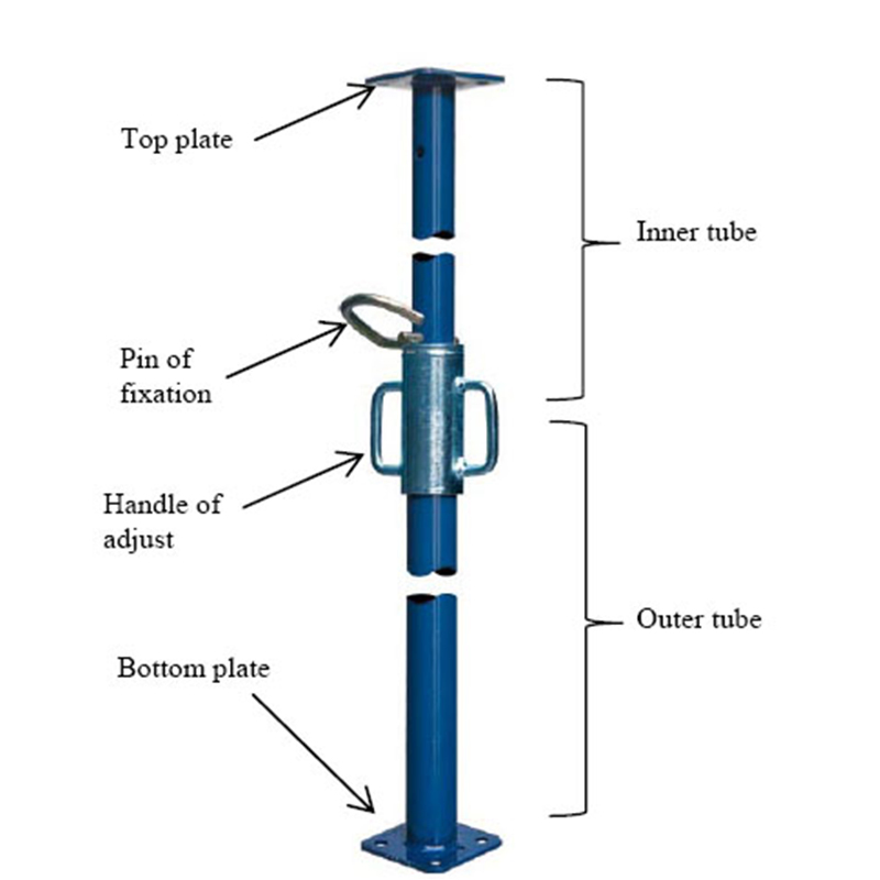 Aluminium Multiprop Aluminum Scaffolding Prop with SGS Certificate
