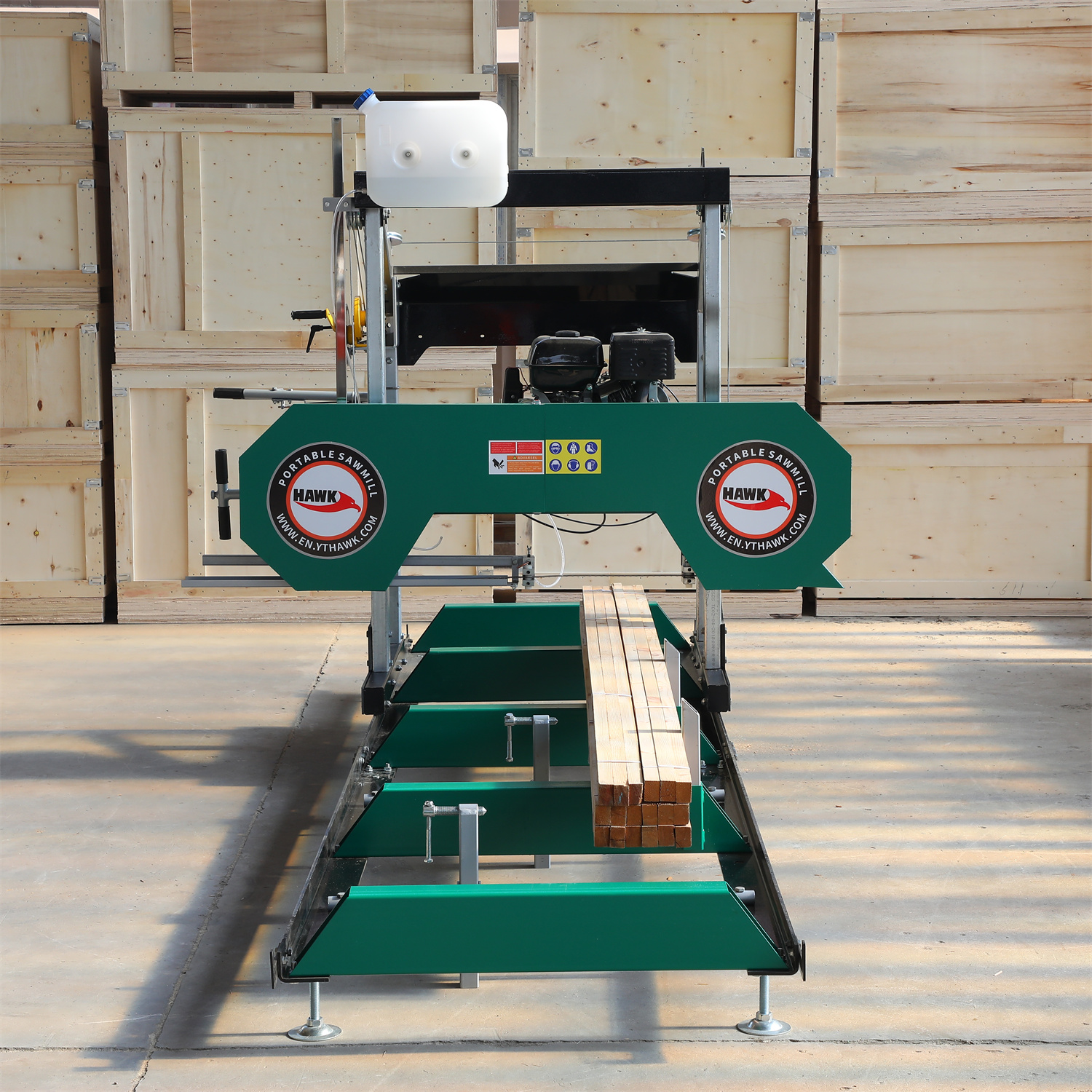 Пилорама ленточная портативная