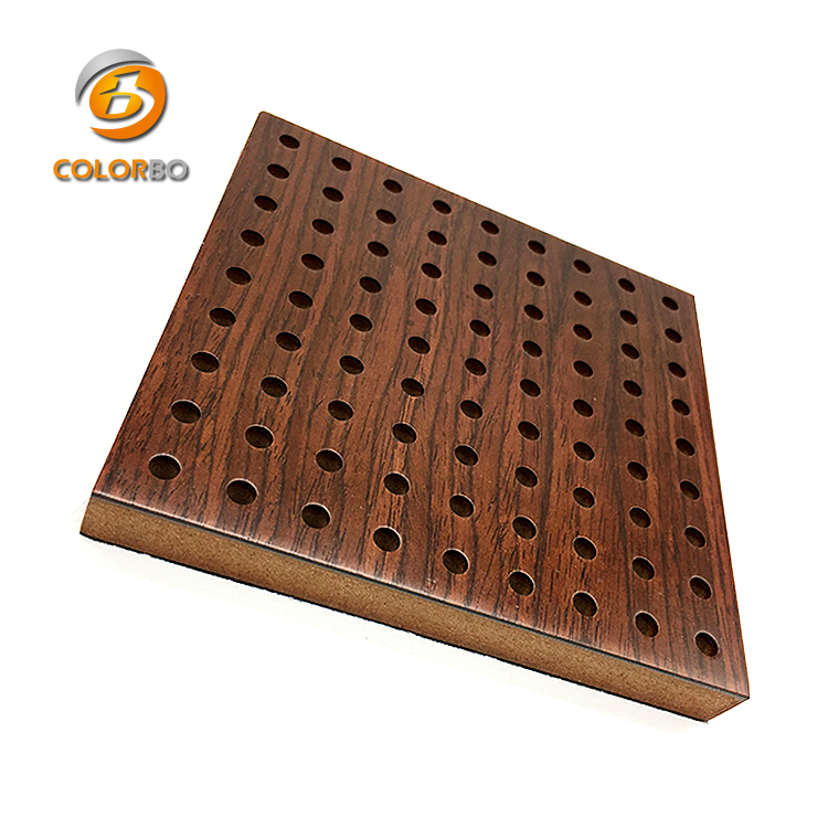 Professional Design Perforated Wood Timber Acoustic Panel