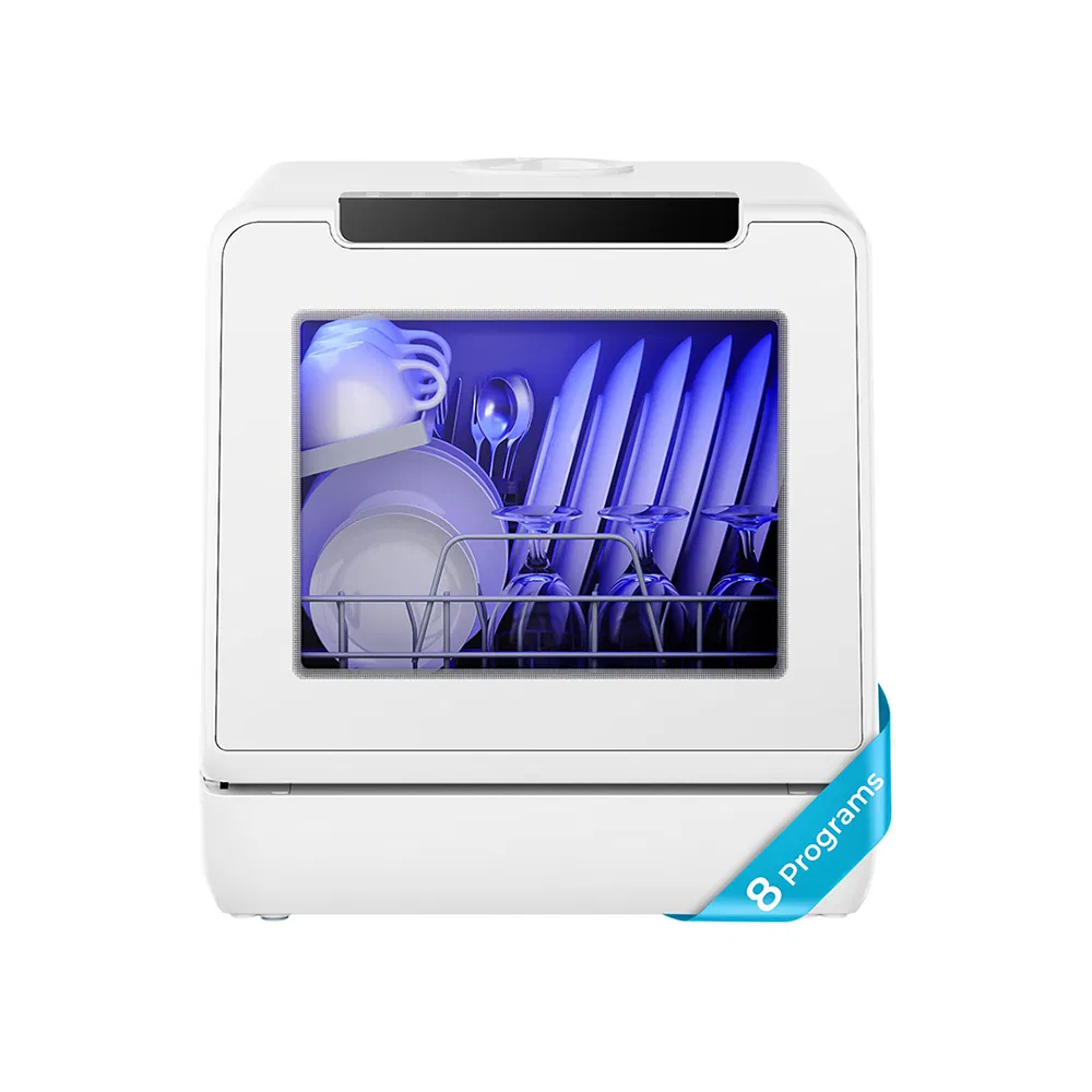 Countertop Dishwasher with Efficient Water Tank for Easy Setup