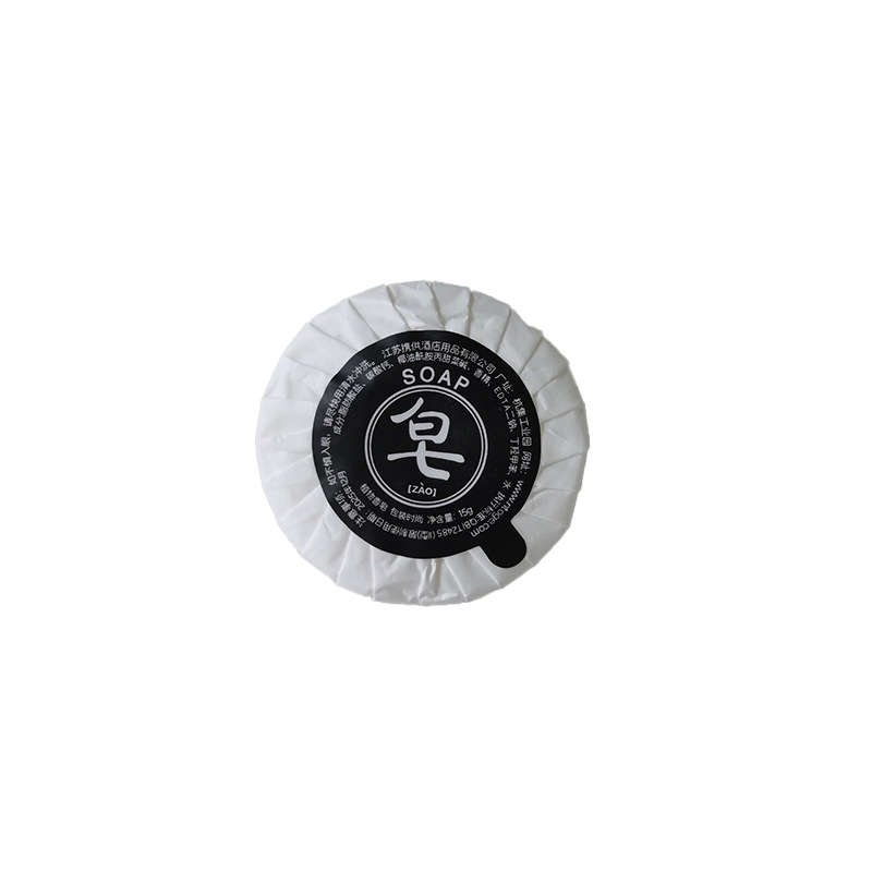 Hotel Gentle Soap with Pleated Wrapper for Hotel Guest Room