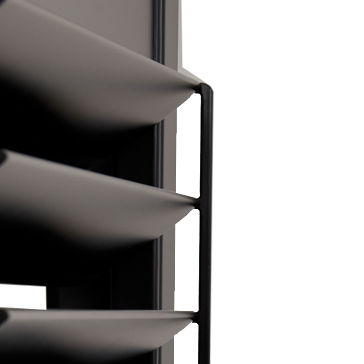 Full Height Shutters with Middle Rail PVC Fauxwood Shutters Customized Size