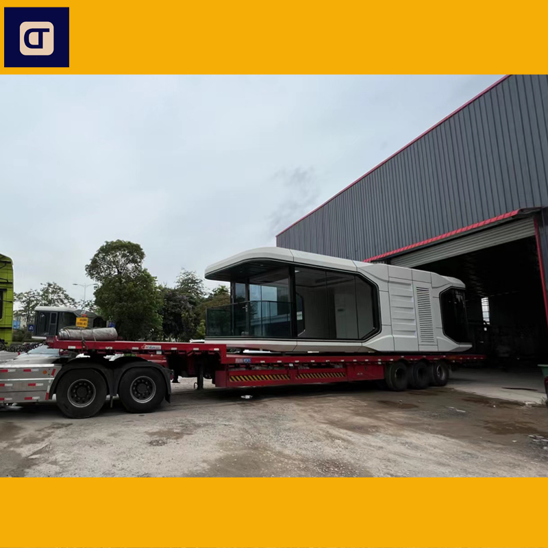 Tiny House on Wheels Trailer Prefab Modular Homes Prefabricated Trailers for Tiny House