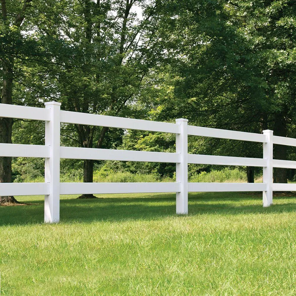 Cheap Plastic Vinyl PVC Farm Fence for Cattl, Sheep and Horse