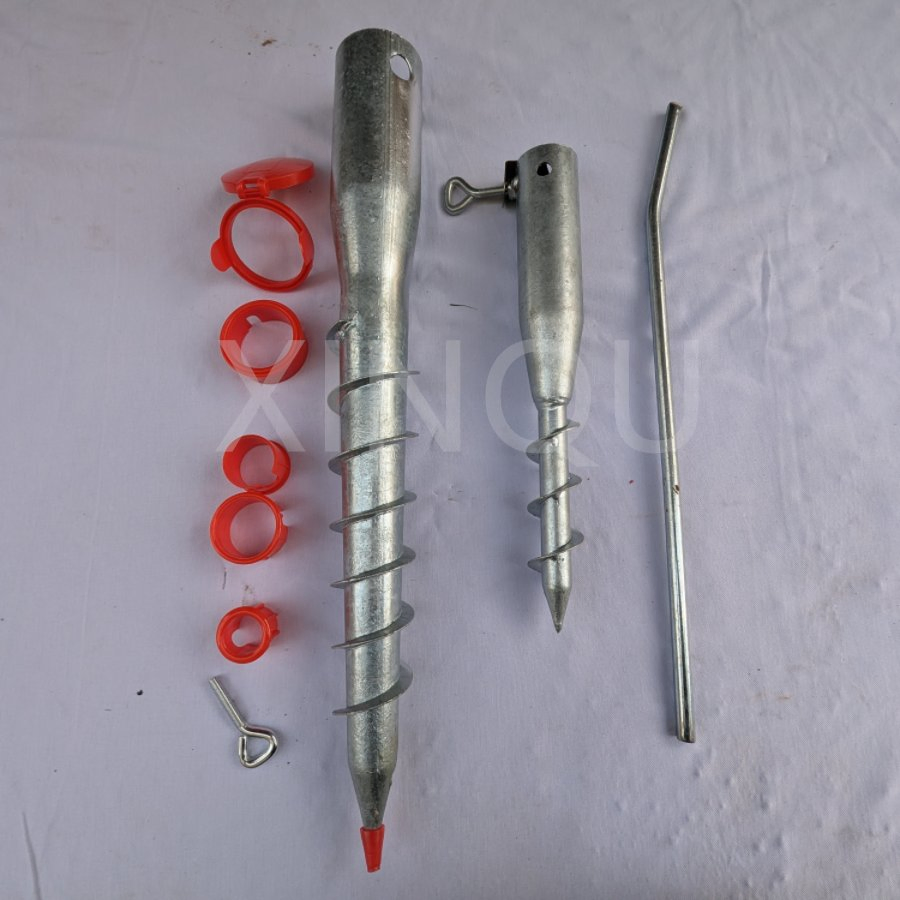 Грунтовый анкер U-образный оцинкованный