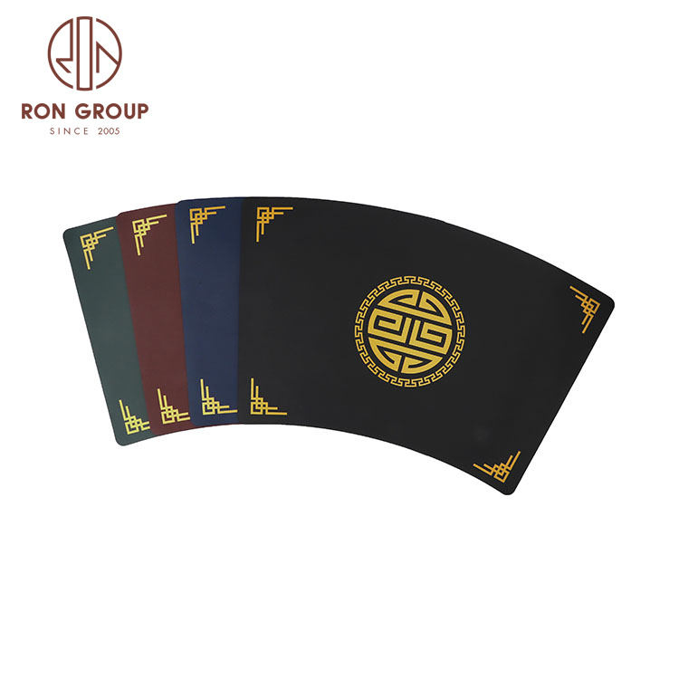 PVC Dining Round Waterproof Restaurant Events Tableware Table Mat