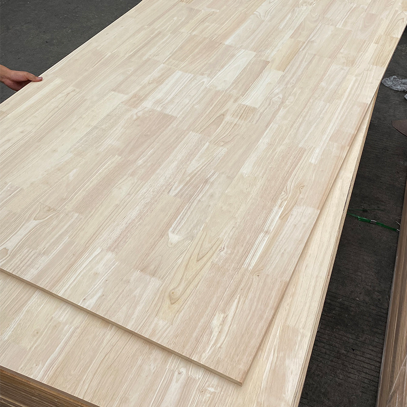 SSR Vina Rubber Wood Hevea Wood Hevea Rubberwood Finger Joint Board for Butcher Block Countertops