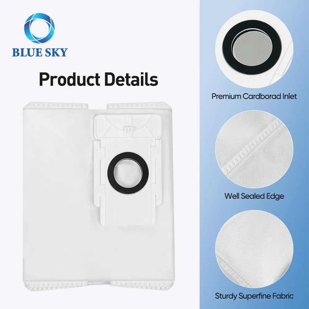 High-Quality Dust Bag Replacements Compatible with 360 S8 / S8 Plus Robot Vacuum Cleaners