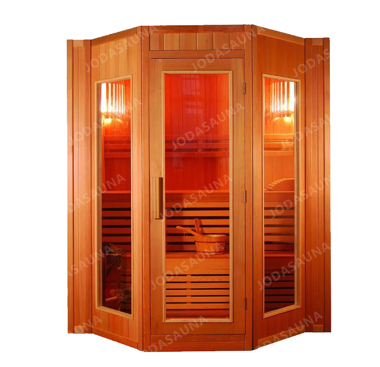 4 People Sauna Room Traditional Steam Finnish Sauna Wet Steam