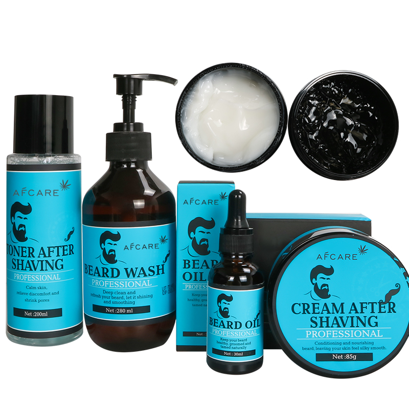 Best Private Label Men Beard Oil Kit Beard Growth Oil Set Growth