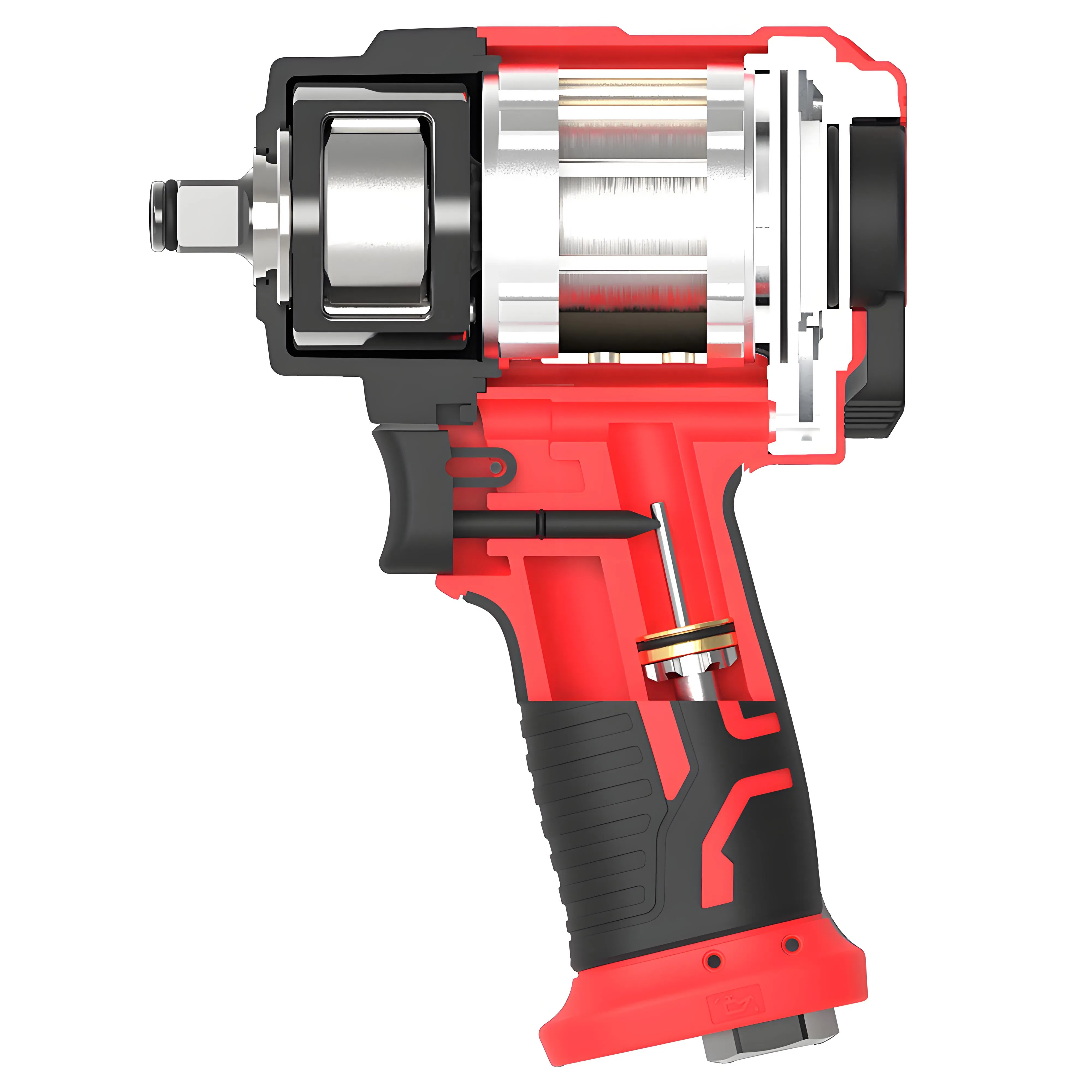 Пневматический гайковерт Puffer Tools Compact 1/2 дюйма