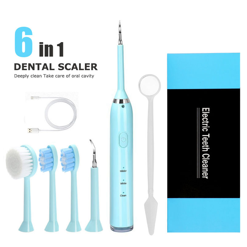 Three-Speed Handheld Electric Toothbrush High-Frequency Vibration to Remove Tartar and Tooth Stains