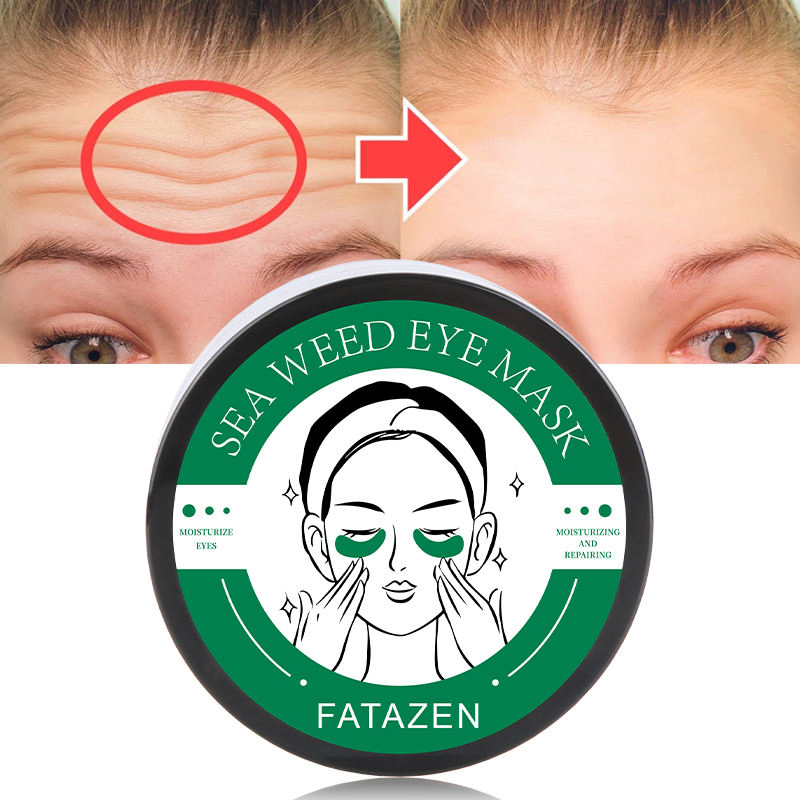 Oemmultifunction Refreshing Smooth Foreheadneck Eye Mask Natural Green Tea Patch Under Eyes Moisturizing Anti Wrinkle Eye Mask