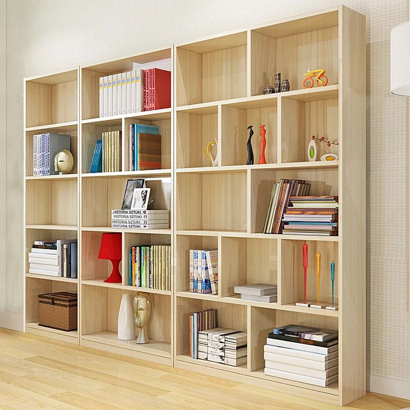 Beautiful Library Book Shelf Bookcase Kitchen Cabinet for Home Furniture 15mm