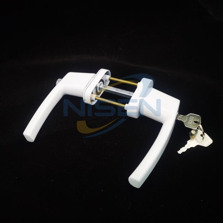 UPVC Window Door Handle Sliding Casement Lock Hardware Aluminum Zinc Accessories Nisen HD17 Popular Best Price