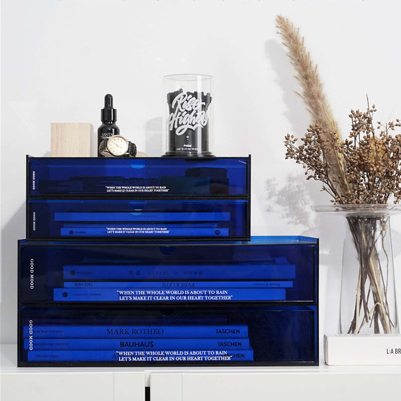 Partner New Trends Thick Ultra Clear Acrylic Display Box for Personal Collection Storage Display