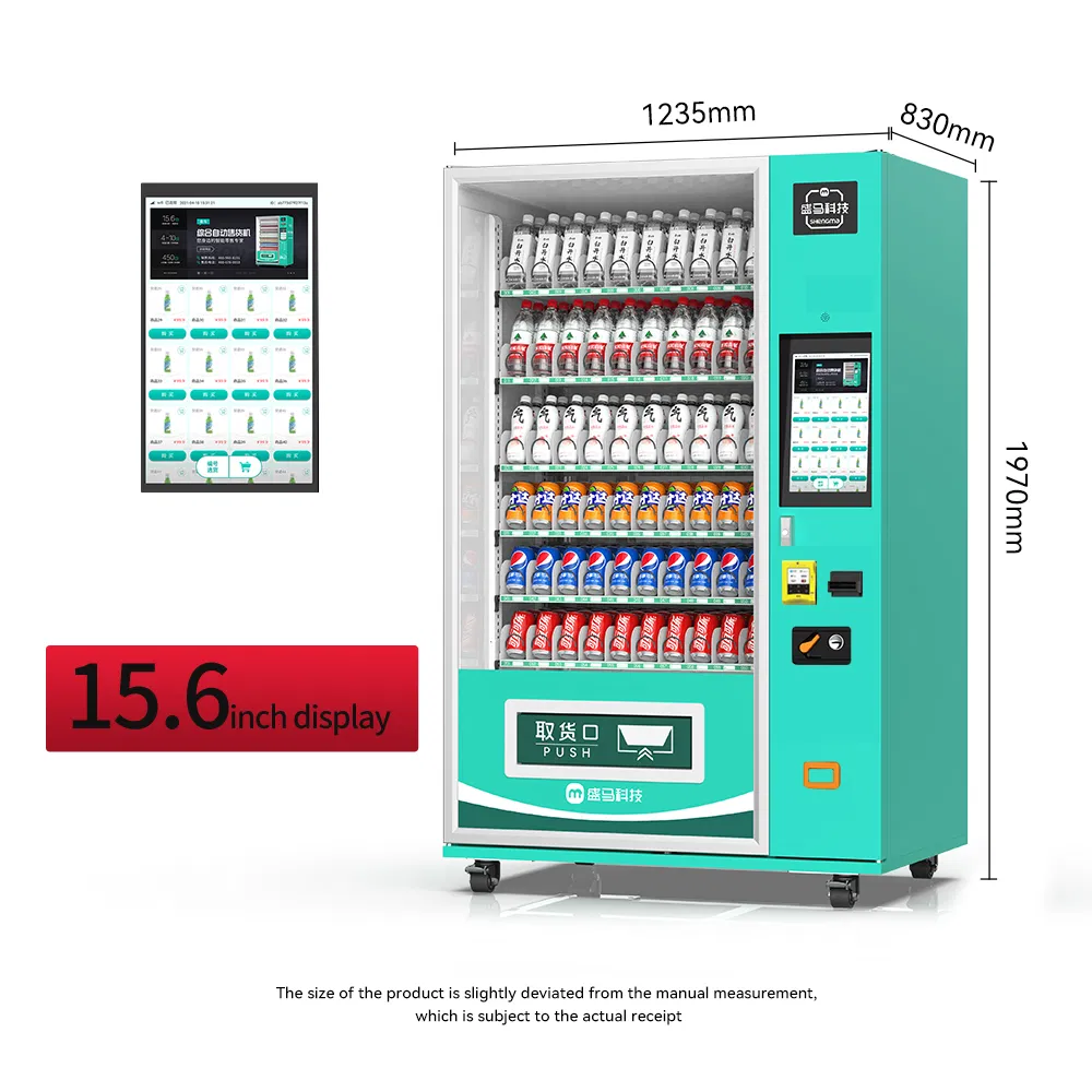 Fast Dispensing Vending Machine for Beverage Snack Quick Service