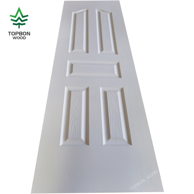 2 Panel White Interior Room Door MDF Designs Wood Interior Doors Primed Molded