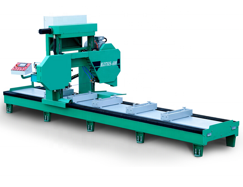 Ленточная пила по дереву горизонтальная электрическая MJ375/D