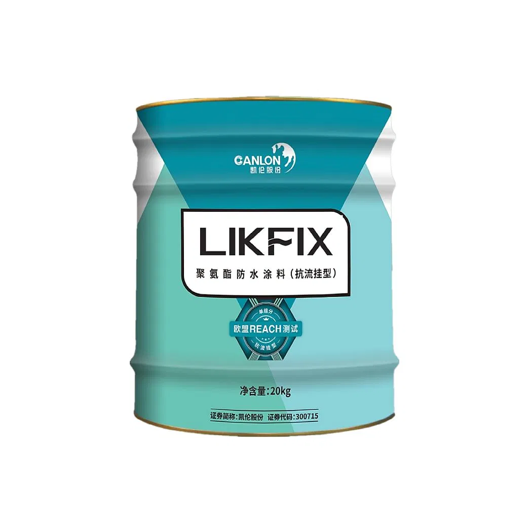 Likfix Anti Sagging Polyurethane Waterproof Roof Coating Waterproofing Chemicals