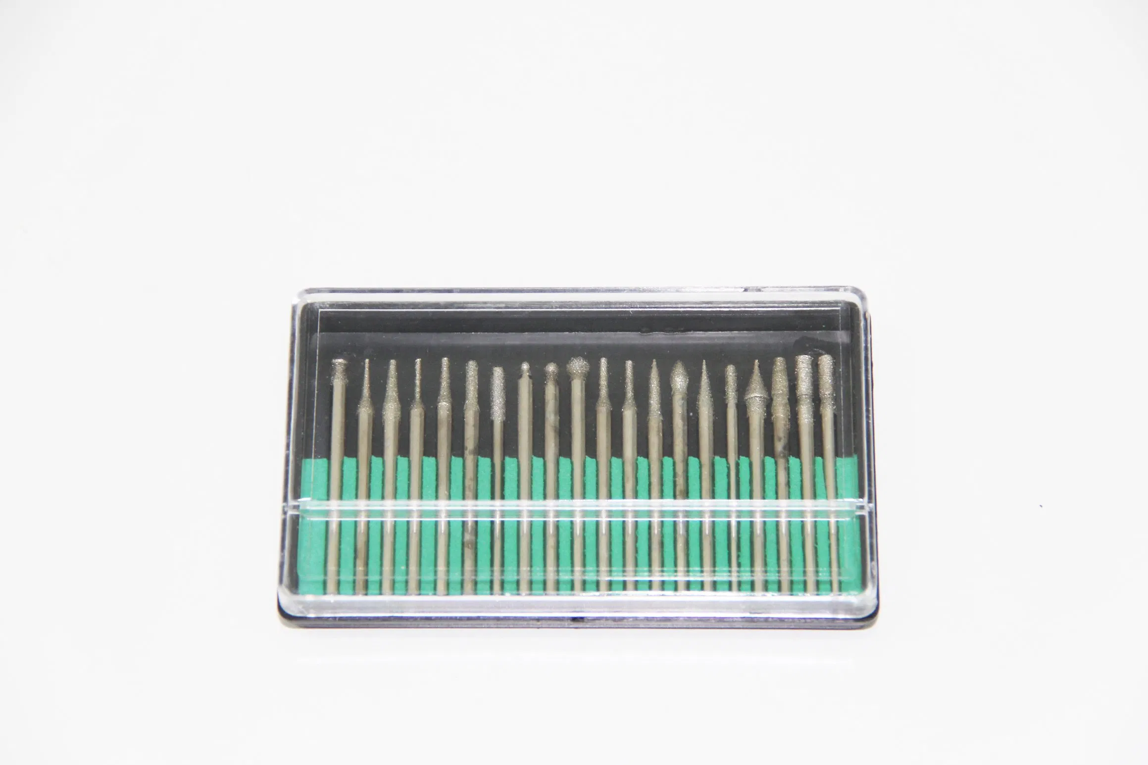 High Quality 3mm Shank 20 PCS Diamond Mounted Points