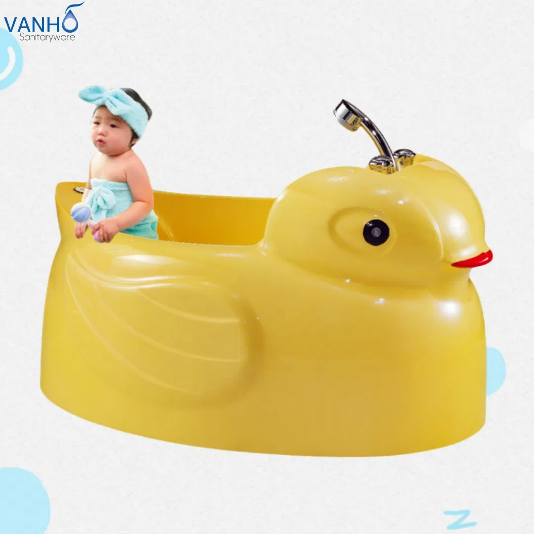 Детская ванна с гидромассажем в виде уточки
