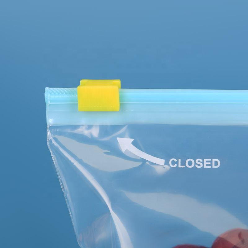 Wholesale Plastic Food Snack Packaging Zipper Bag Slider Bags Ziplock Bags