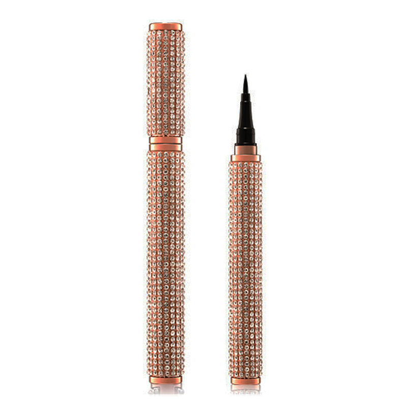 OEM Gold Diamond Color Steel Ball Diamond Shiny Eyeliner Waterproof Eye Makeup