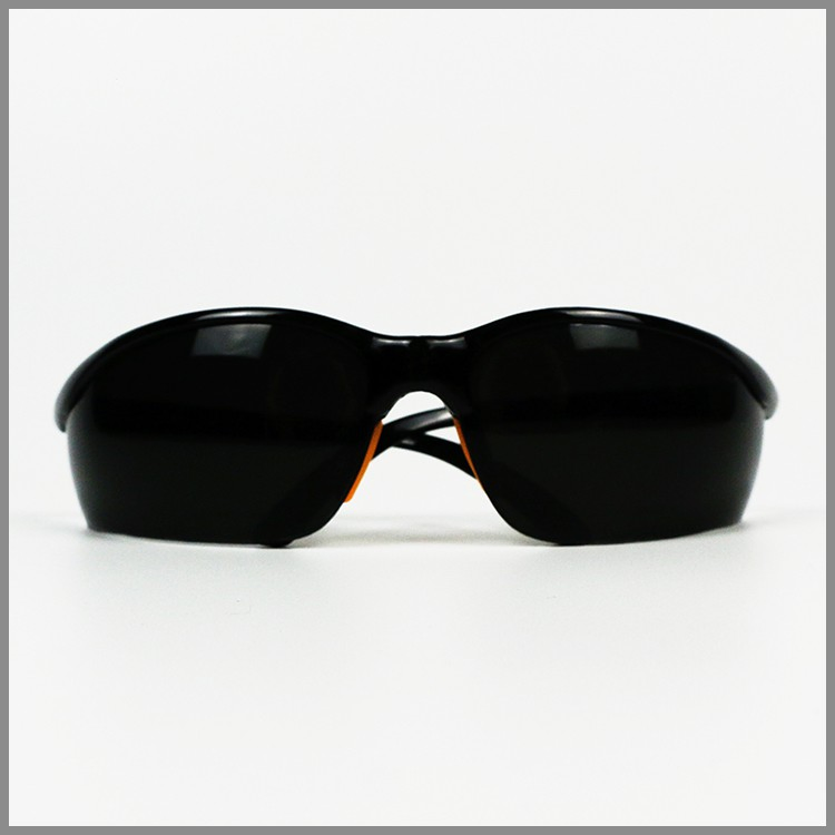 PVC+PC Stylish Half-Frame Safety Glasses for Work and Sports