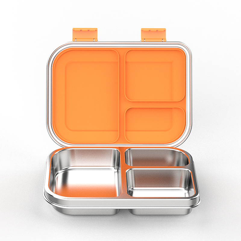 Детский ланчбокс Aohea из нержавеющей стали, зеленый