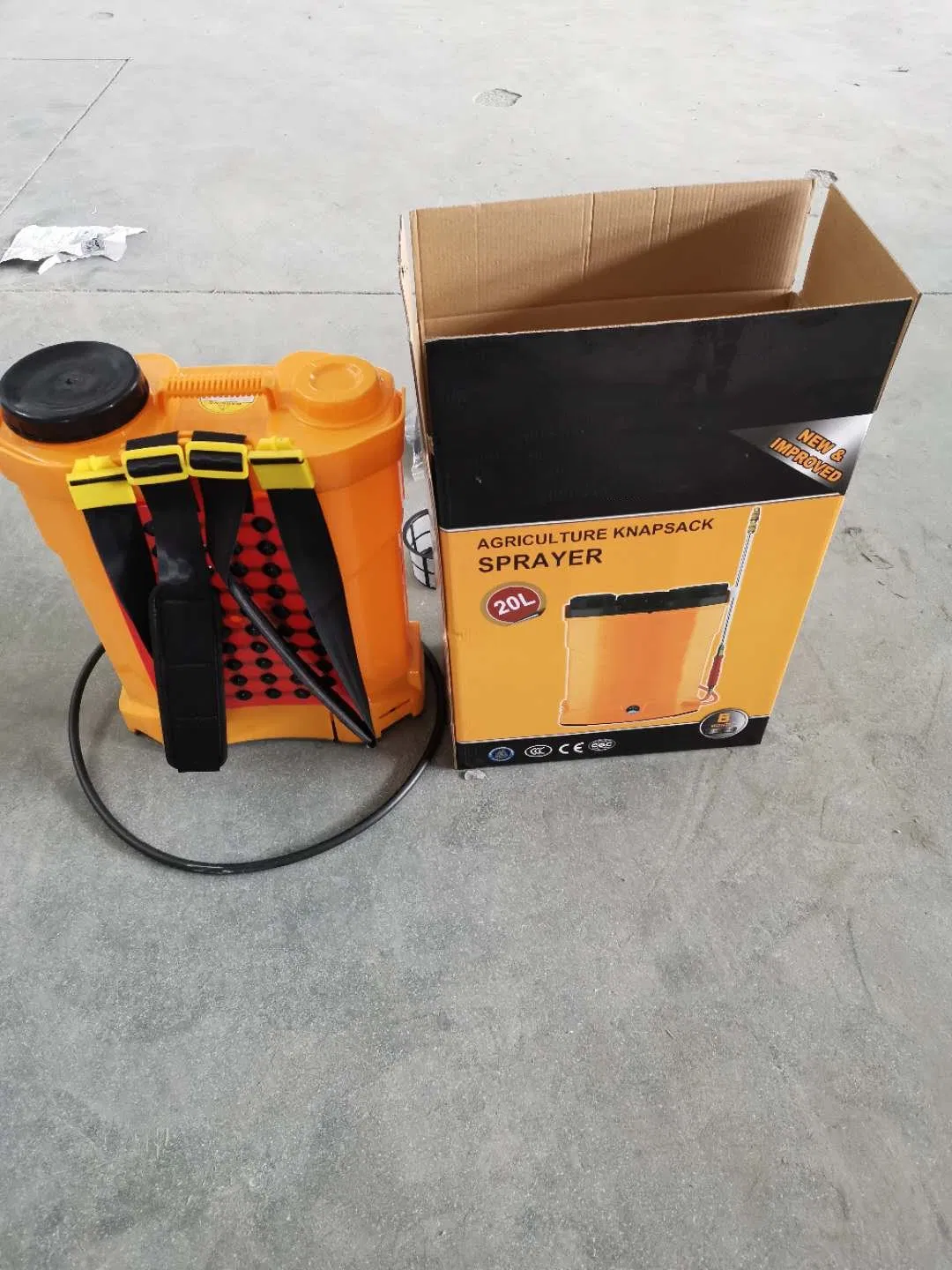 Farmguard 16/18/20 Liters Knapsack 2 in 1 Battery Powered Hand Electrostatic Sprayer