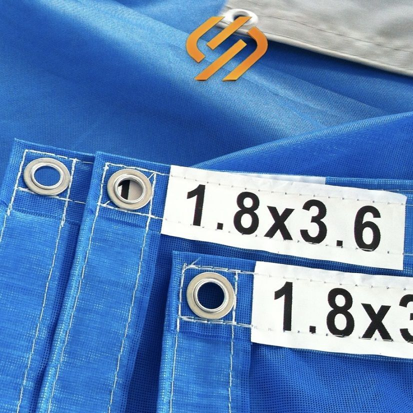 Flame Retardant Anti UV PVC Coated Polyester Mesh Sheet