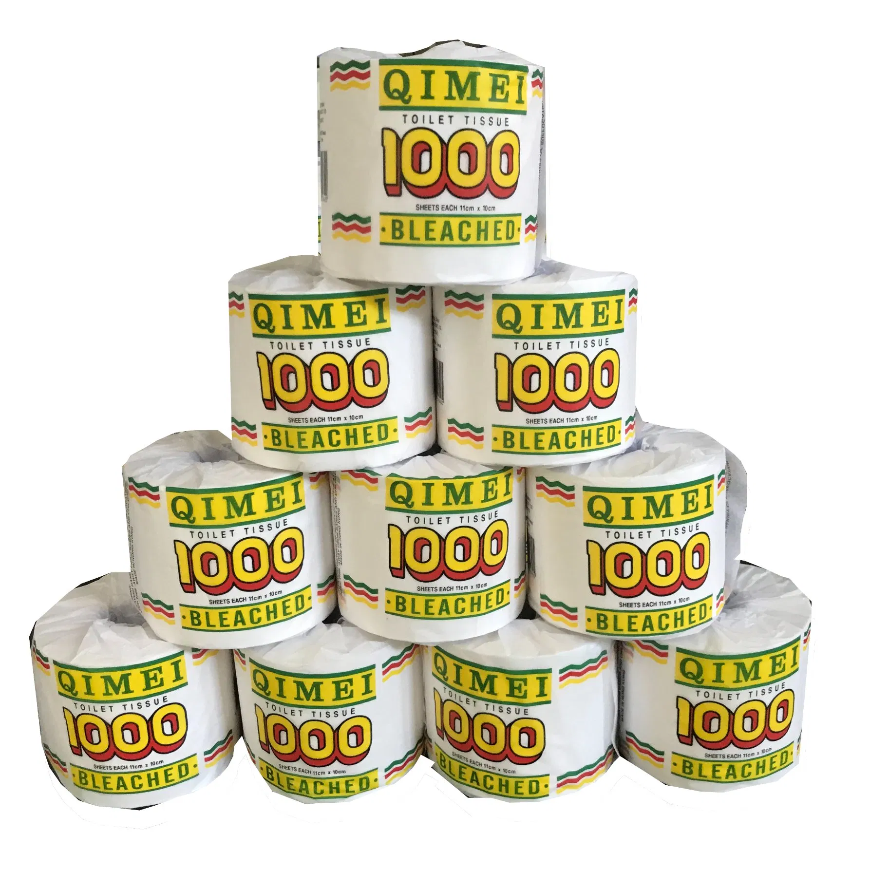 Eco-Friendly Toilet Tissue 1000 Sheets 1 Layer