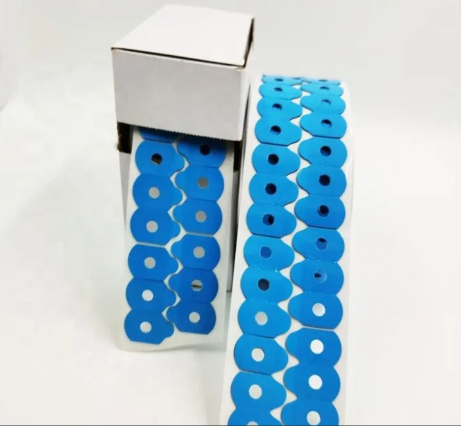 Edging Anti Slip Optical Lens Blocking Pads 1000PCS Eye Glasses Double-Sided Adhesive Sticker Tape