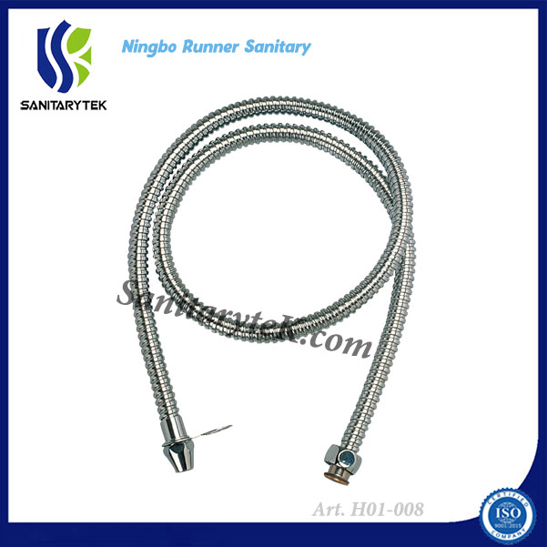 No Extensible Stainless Steel Shower Hose Flexible Hose with Spray Nozzle