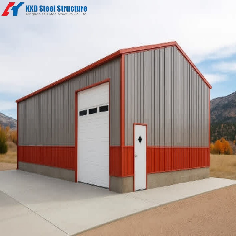 2 Storey Steel Structure Prefab Shop Building Commercial Shop Center