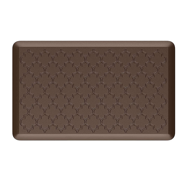 PU Printed Kitchen Rug Carpet Soft Office Anti-Fatigue Mat Standing Kitchen Mat
