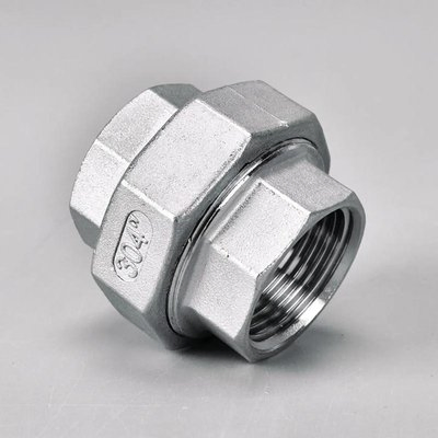 316 Stainless Steel Equal Union - 4" Nps, Pressure Class 3000#