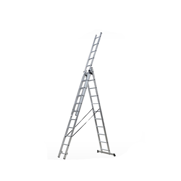 Hot Selling Multi-Purpose Foldable 3 Layer Safety Extension Aluminum Ladder