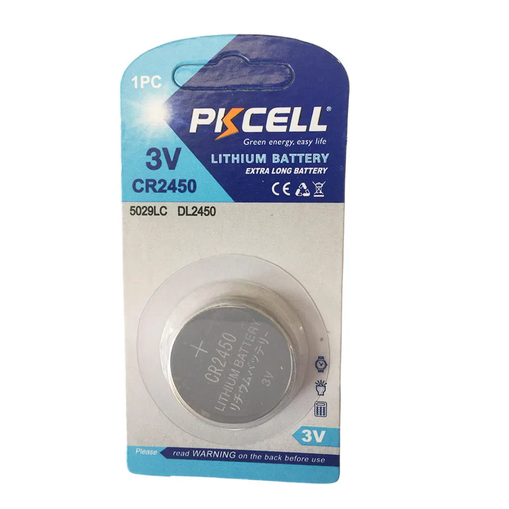 Батарейка CR2450 3V литиевая таблетка