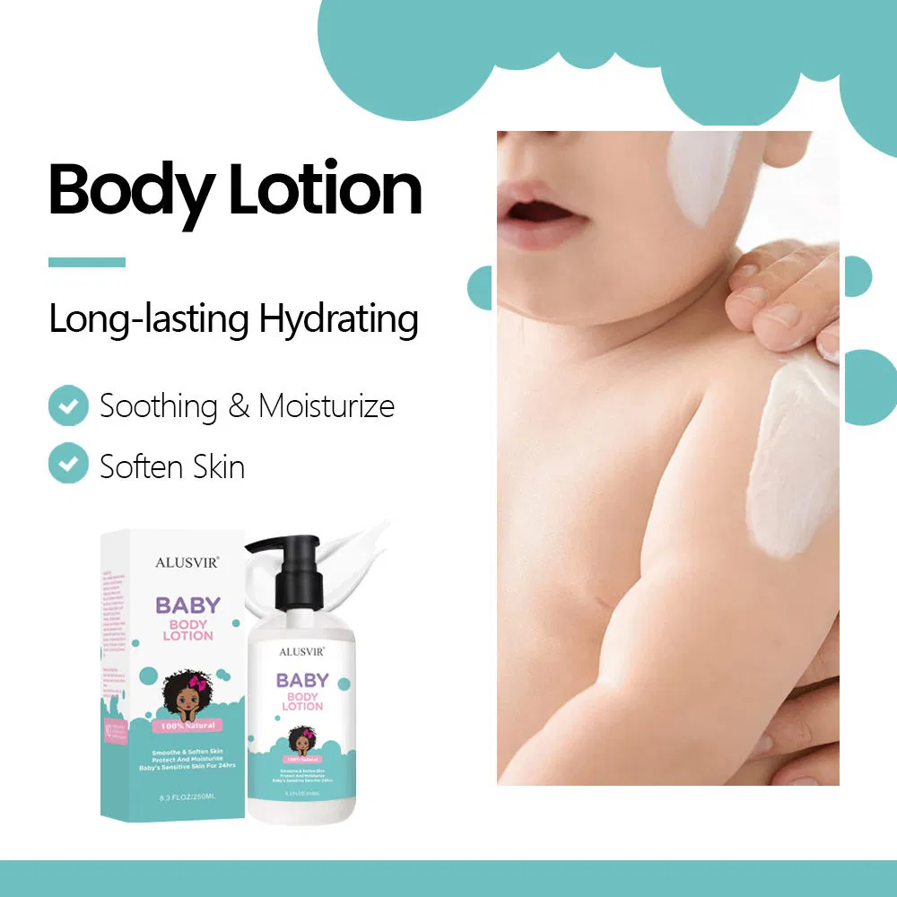 Moisturizer Organic OEM Body Skin Care Daily Body Lotion for Baby Kids