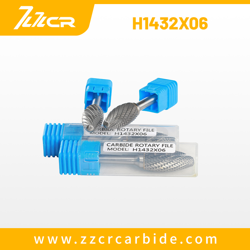 Zzcr Wholesale Elliptical Cylinder / Oval /Tree Carbide Burrs for Machining Stainless Steel