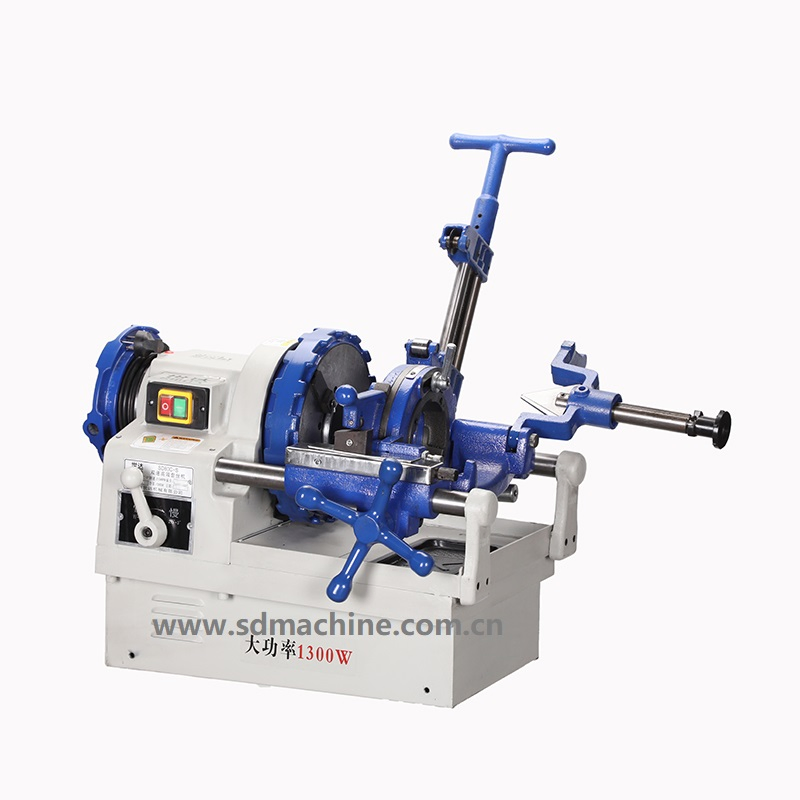 1300W High Speed Portable Pipe Threading Machine Up To 3"