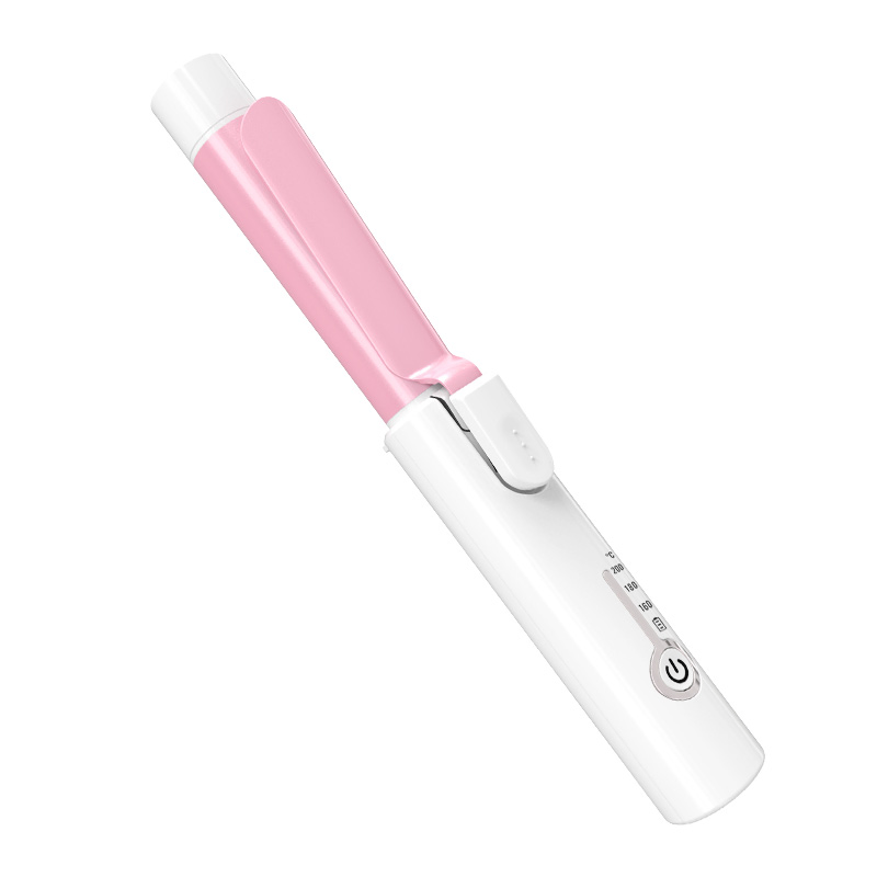 Bidisco Portable Hair Styling Tools Auto Wireless Curling Iron Rotating Rechargeable Cordless Hair Curler