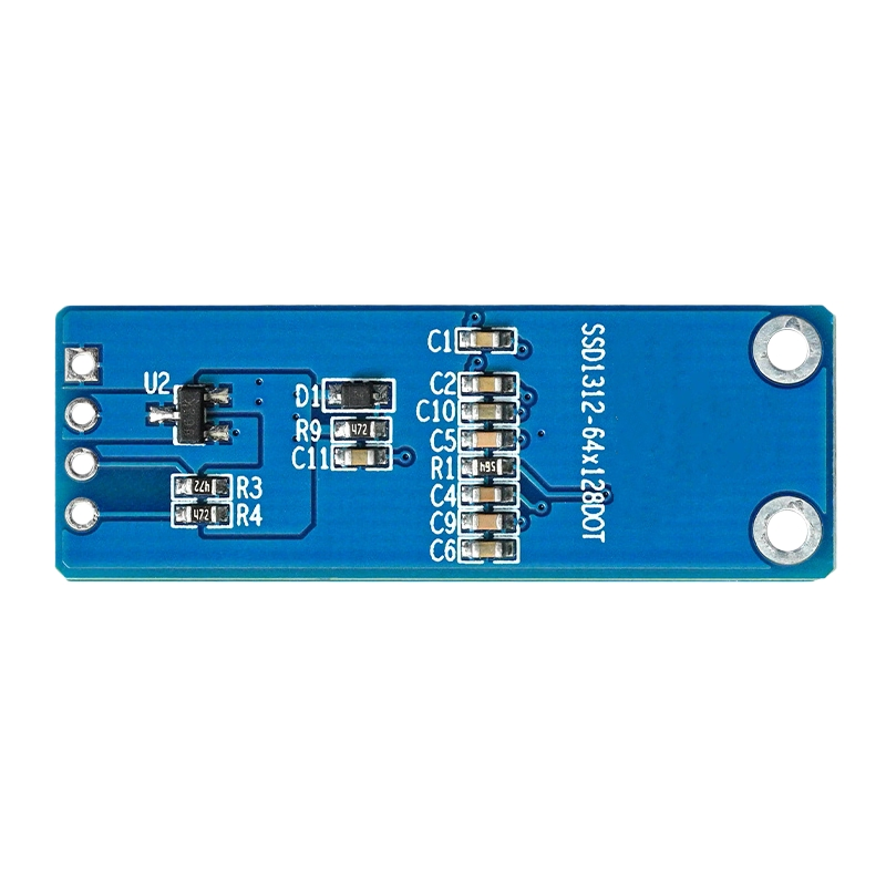 OLED-дисплей 0.96 дюйма, 64x128, белый, SSD1312