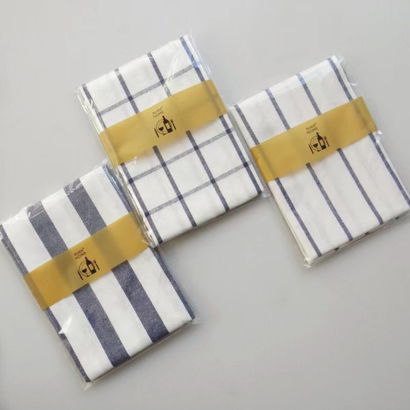 Kitchen Towel Set Cotton Kitchen Cleaning Towel Table Cloth for Kitchen Sale