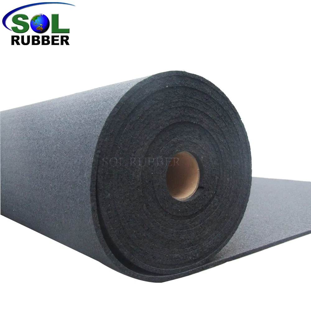 Sol Rubber Colored Foam Sound Proof Acoustic Rubber Flooring