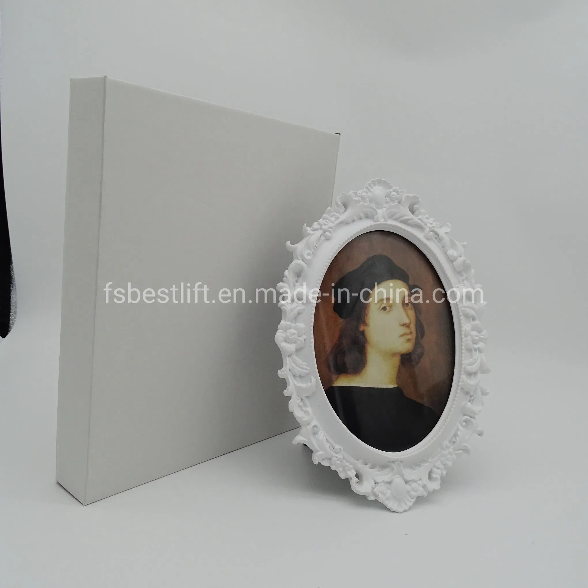 Resign Oval Desktop Photo Frame for Photo Size 5X7